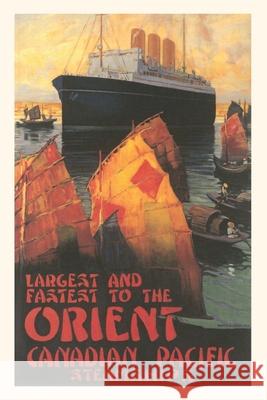 Vintage Journal Ocean Liner to The Far East Travel Poster Found Image Press 9781680819991 Found Image Press