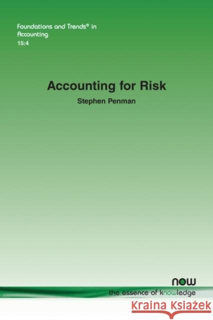 Accounting for Risk Stephen Penman 9781680838909