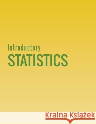 Introductory Statistics Barbara Illowsky Susan Dean 9781680920642 12th Media Services
