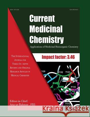 Applications of Medicinal Bioinorganic Chemistry Atta -Ur- Rahman 9781681086712 Bentham Science Publishers