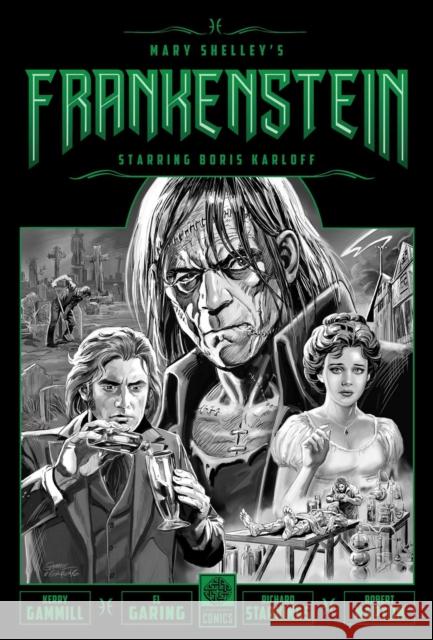 Mary Shelley's Frankenstein Starring Boris Karloff Kerry Gammill Kerry Gammill El Garing 9781681161297