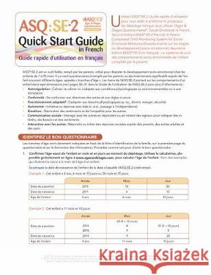 Asq(r) Se-2 Quick Start Guide in French Jane Squires Diane Bricker Elizabeth Twombly 9781681253282