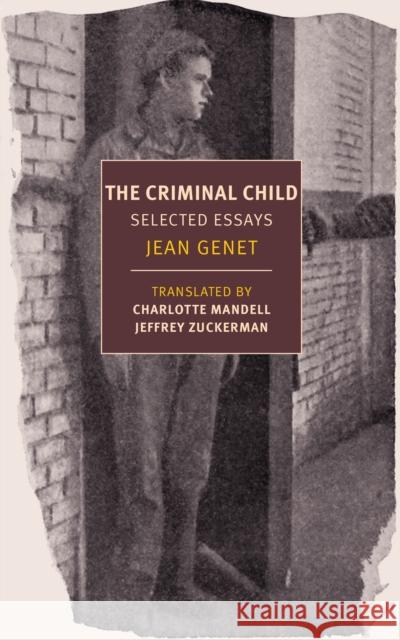 Criminal Child: Selected Essays Jeffrey Zuckerman 9781681373614