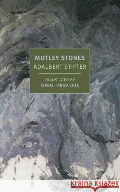 Motley Stones Adalbert Stifter Isabel Fargo Cole 9781681375205