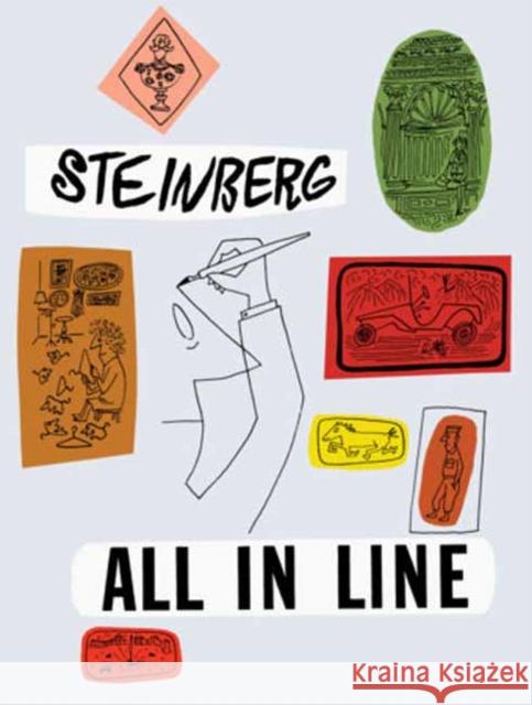 All in Line Saul Steinberg Iain Topliss Liana Finck 9781681378626 The New York Review of Books, Inc