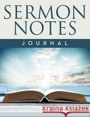 Sermon Notes Journal Speedy Publishing LLC   9781681456294 