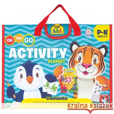 School Zone on the Go Activity Learning Playset School Zone 9781681472652 School Zone