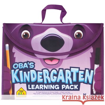 School Zone Oba's Kindergarten Learning Pack School Zone 9781681473642