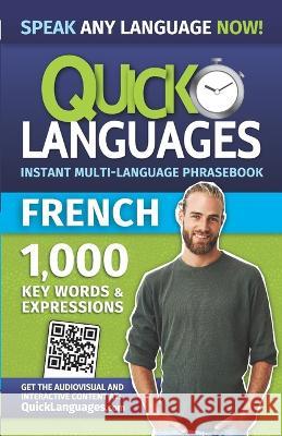 Quick Languages - English-French Phrasebook / Guide de conversation anglais-francais American Book Group   9781681655918 American Book Group