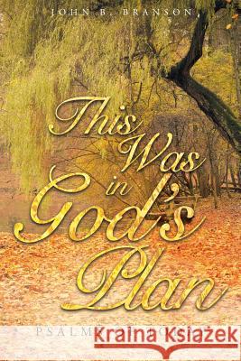 This Was in God's Plan: Psalms of Today John B Branson 9781681978178