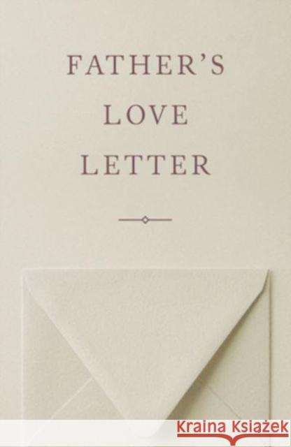 Father's Love Letter (American Tract Society 25-Pack) Barry Adams 9781682164341