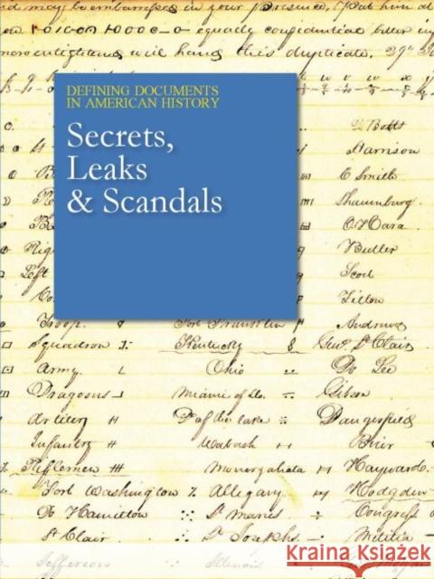 Secrets, Leaks & Scandals: 2 Volume Set  9781682176986 Salem Press