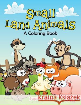 Small Land Animals (A Coloring Book) Jupiter Kids 9781682601761 Jupiter Kids