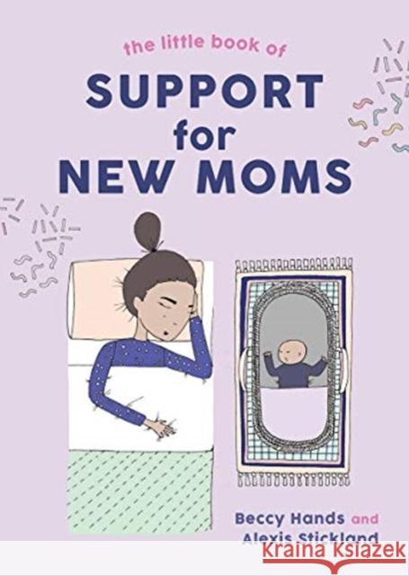 The Little Book of Support for New Moms Beccy Hands Alexis Stickland 9781682685327 Countryman Press