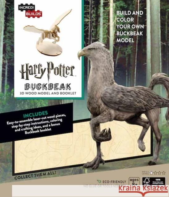 IncrediBuilds: Harry Potter: Buckbeak 3D Wood Model and Booklet Jody Revenson 9781682980361 Insight Editions