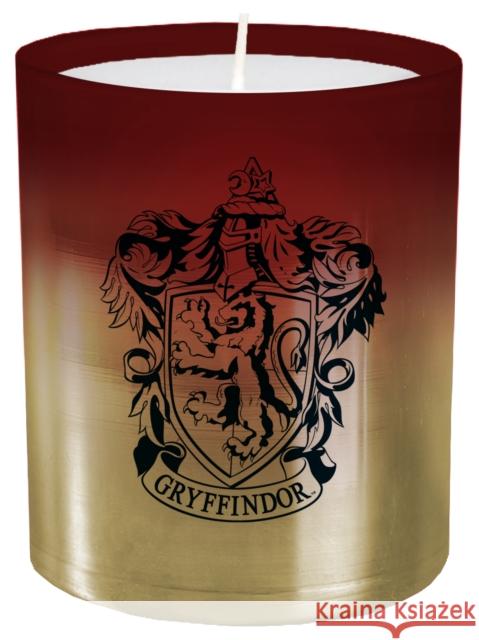 Harry Potter: Gryffindor Large Glass Candle Insight Editions 9781682982778 Insight Editions