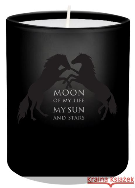 Game of Thrones: Moon of My Life Glass Votive Candle Insight Editions 9781682982945