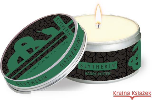 Harry Potter Slytherin Scented Tin Candle: Large, Mint Insight Editions 9781682984086 Insight Editions