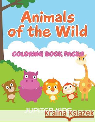 Animals of the Wild: Coloring Book Packs Jupiter Kids 9781683051312 Jupiter Kids