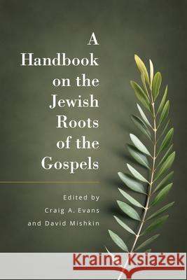 A Handbook on the Jewish Roots of the Gospels Evans, Craig 9781683073420