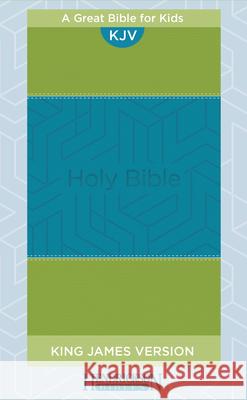 KJV Kids Bible, Flexisoft (Red Letter, Imitation Leather, Blue/Green) Hendrickson Publishers 9781683073697 Hendrickson Publishers