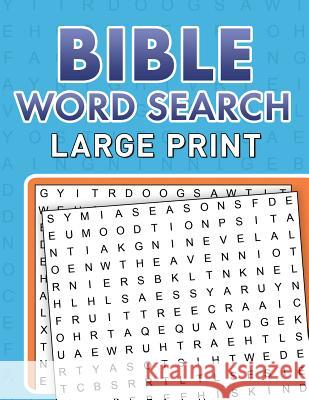 Bible Word Searches Large Print Compiled by Barbour Staff 9781683221708 Barbour Publishing