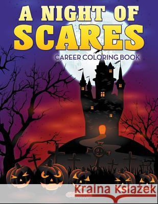 A Night of Scares Coloring Book Creative Playbooks 9781683237334 Creative Playbooks