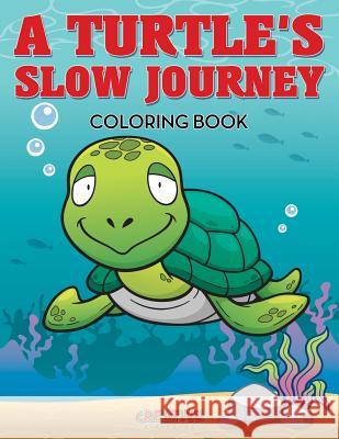 A Turtle's Slow Journey Coloring Book Creative Playbooks 9781683237358 Creative Playbooks