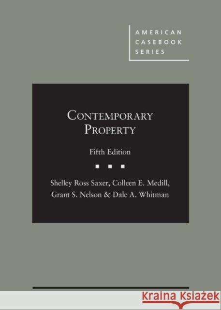 Contemporary Property Colleen E. Medill, Shelley Ross Saxer 9781683284451