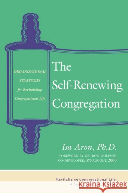 Self Renewing Congregation: Organizational Strategies for Revitalizing Congregational Life Isa Aron Ron Wolfson 9781683364344 Jewish Lights Publishing