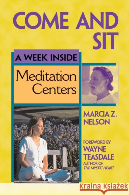 Come and Sit: A Week Inside Meditation Centers Marcia Nelson Wayne Teasdale 9781683365532