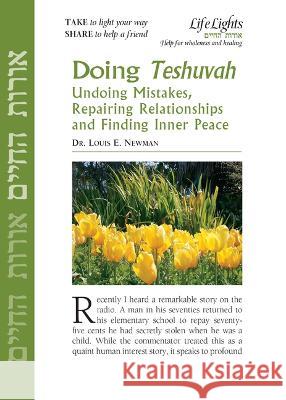 Doing Teshuvah-12 Pk Jewish Lights Publishing 9781683366324 Jewish Lights Publishing