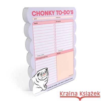 Chonky To-Do Pad Knock Knock 9781683495901 Knock Knock