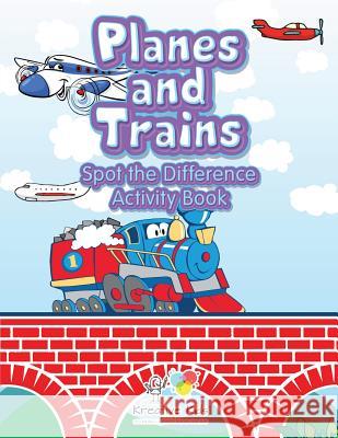 Planes and Trains Spot the Difference Activity Book Kreative Kids   9781683770312 Kreative Kids