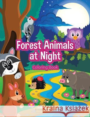 Forest Animals at Night Coloring Book Kreativ Entspannen   9781683775430 Kreativ Entspannen