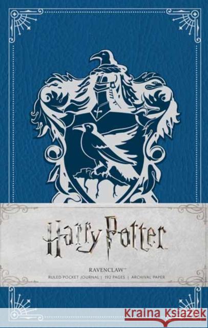 Harry Potter: Ravenclaw Ruled Pocket Journal Insight Editions 9781683830344 Insights