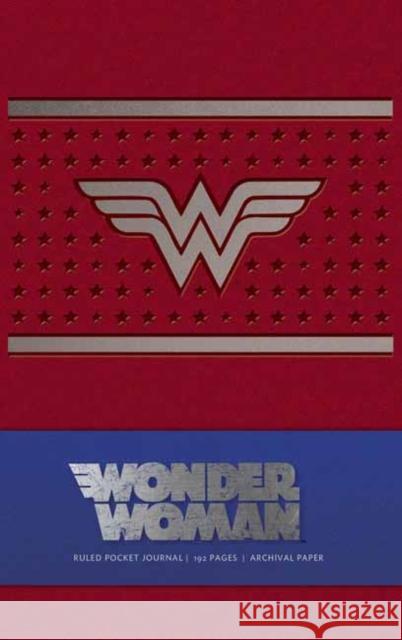 Wonder Woman Ruled Pocket Journal Insight Editions 9781683830948 Insights