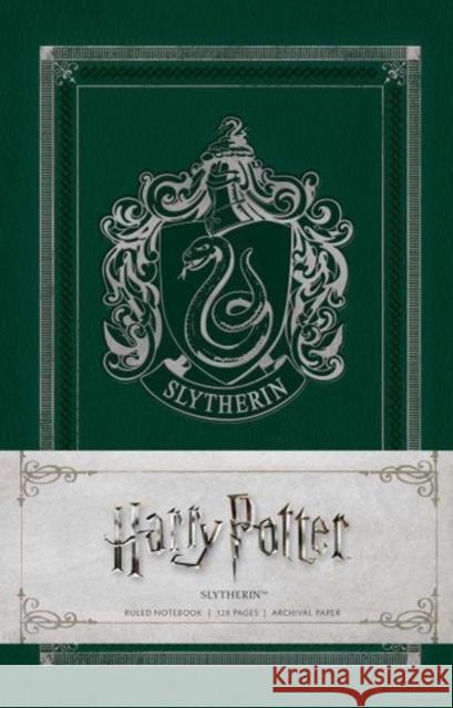 Harry Potter: Slytherin Ruled Notebook Insight Editions 9781683832621 Insight Editions