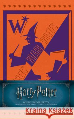Harry Potter: Weasley's Wizard Wheezes Hardcover Ruled Journal Insight Editions 9781683833239 Insight Editions