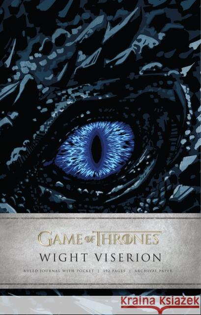 Game of Thrones: Ice Dragon Hardcover Ruled Journal Insight Editions 9781683836773 Insights