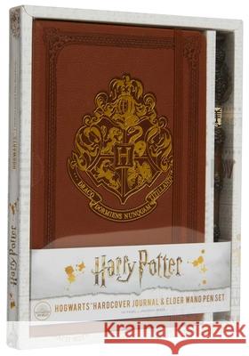 Harry Potter: Hogwarts Hardcover Journal and Elder Wand Pen Set Insight Editions 9781683837657 Insights