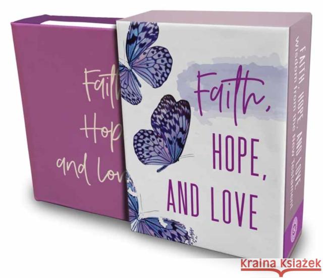 Faith, Hope, and Love (Tiny Book) Insight Editions 9781683839309 Mandala Publishing