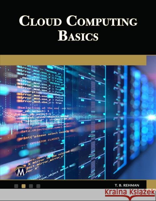 Cloud Computing Basics T. B. Rehman 9781683923503 Mercury Learning & Information