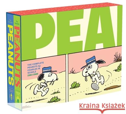 The Complete Peanuts 1983-1986: Vols. 17 & 18 Gift Box Set Charles M. Schulz Leonard Maltin Patton Oswalt 9781683966593 Fantagraphics Books