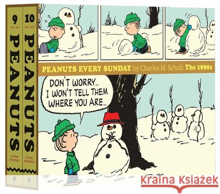 Peanuts Every Sunday: The 1990s Gift Box Set Charles M. Schulz 9781683966647 Fantagraphics Books
