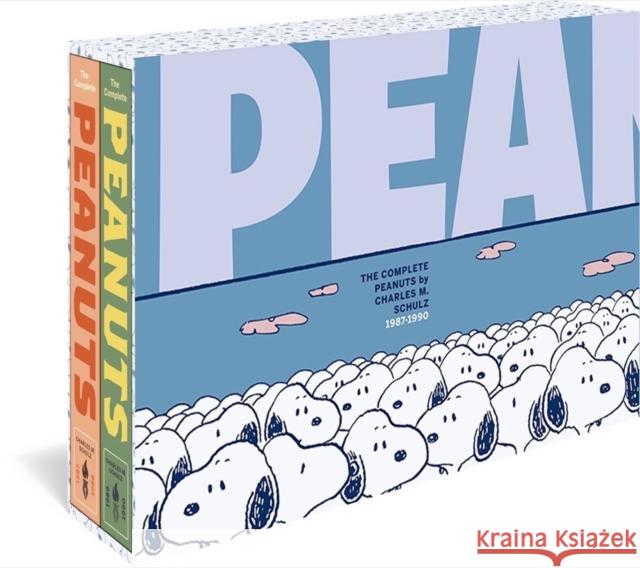 The Complete Peanuts 1987-1990 Gift Box Set (vols. 19 & 20) Charles M Schulz 9781683968733 Fantagraphics