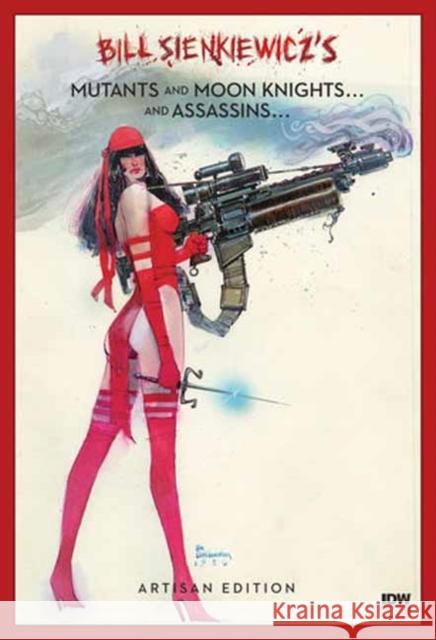 Bill Sienkiewicz's Mutants and Moon Knights and Assassins Artisan Edition Bill Sienkiewicz 9781684059683 Idea & Design Works