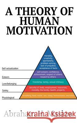A Theory of Human Motivation Abraham H. Maslow 9781684113187