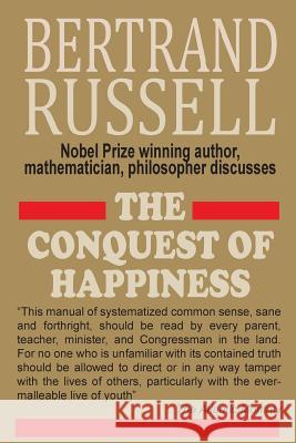 The Conquest of Happiness Bertrand Russell 9781684116690