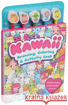 Kawaii Pencil Toppers [With Other] Editors of Silver Dolphin Books 9781684126996 Silver Dolphin Books